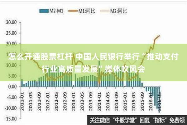 怎么开通股票杠杆 中国人民银行举行“推动支付行业高质量发展”媒体吹风会